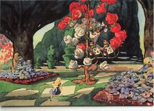 Disney Postcard Alice in Wonderland 1951 Concept Art by David Hall picture