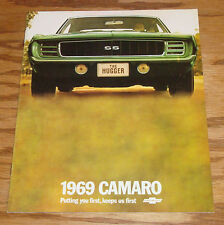 1969 Chevrolet Camaro Sales Brochure 69 Chevy Rally Sport SS picture