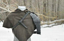 Medieval leather pauldron shoulder armor larp Renaissance costume picture