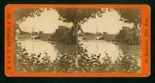 a723, E & H T Anthony Stereoview, #3707, The Terrace, Central Park, NY, 1870s picture