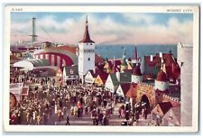 1934 Midget City A Century Of Progress Exposition Chicago Illinois IL Postcard picture