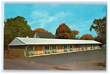 c1950's Pray's Motel Main Street Route 2 Newport Maine ME Vintage Postcard picture