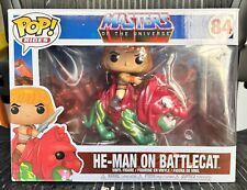 Funko Pop Rides: He-Man On Battlecat #84 MOTU Light Box Damage picture