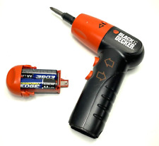 Black & Decker  Light Drill AD 600 Type 1 Battery Operated For Home Repairs Use picture