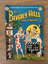 Miss Beverly Hills of Hollywood #7 GD/VG? Golden Age 1950 DC Comics HTF Pictures picture