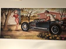 KEITH WEESNER SIGNED ‘10 PRINT ART POSTER  ORIG PENCIL  2010 BRING A SWEATER picture