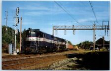 Postcard - New Jersey Transit Worktrain, Denville, New Jersey, USA picture