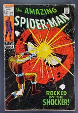 Amazing Spider-Man #72 Shocker Romita Marvel Comics 1969 picture