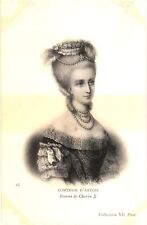 Maria Theresa of Savoy, Countess of Artois, Wife of Charles X Postcard picture