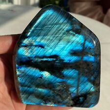 1.89LB Natural Gorgeous Labradorite Quartz Crystal Stone Specimen Healing K28 picture