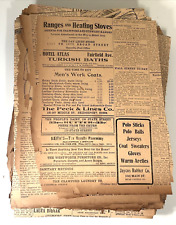 2 POUNDS NEWSPAPER Approx. 9