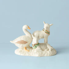 Lenox China First Blessing Nativity Goose & Lambs Porcelain Figurine - N/O picture