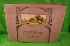 Huge Vintage Early 1900s Photo Postcard Album,340 Postcards,Most Unused picture