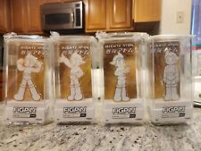 Astro Boy Figpin Collectible NYCC 2020 BAIT EXCLUSIVE WHITE GOLD LE 750 Set Of 4 picture