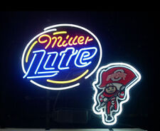 Miller Lite Ohio State Neon Sign 19