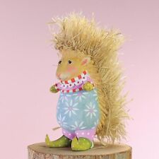 4” Mackenzie Childs Patience Brewster Pansy Porcupine Mini Ornament 31232 picture