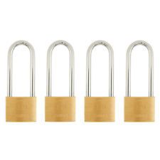 Brinks Solid Brass 40mm Keyed Padlock  2 1/2in Shackle, 4 Pack picture