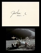 JAMES JIM IRWIN Autographed Signed CARD NASA Astronaut Apollo 15 picture