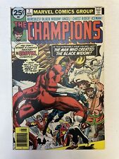 The Champions #7 Ghost Rider Black Widow 1st Appearance Of Darkstar 1976 Marvel picture