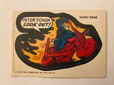 1975 Topps Marvel Comics Super Heroes Trading Card Sticker GHOST RIDER picture