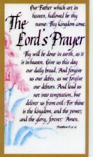 The Lords Prayer U- Laminated  Holy Cards.  QUANTITY 25 CARDS picture