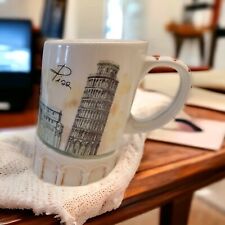 Rare MARIO SALVATICI Leaning Tower Of Pisa Coffee Cup Mug ITALY 5