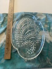 4 vintage glass snack sets Plates picture