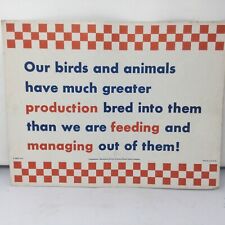 Vintage Ralston Purina Cardboard Signs picture
