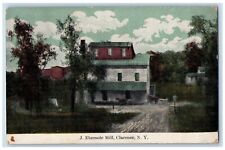 1912 J. Ebersole Mill House Clarence New York NY Antique Posted Postcard picture