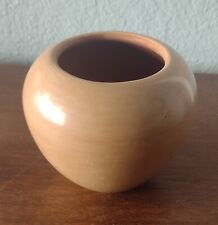 Native American Pottery Polished Classic Bowl Vintage Jemez Geraldine Sandia  picture