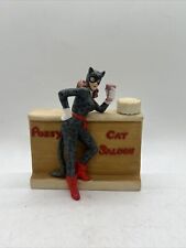 Vintage 1986 DUG'S Brothel DECANTER: PUSSY CAT SALOON Winnemucca, Nevada EMPTY picture