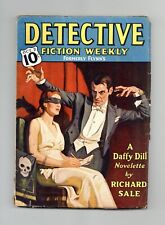 Detective Fiction Weekly Pulp Oct 2 1937 Vol. 114 #2 VG picture