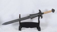 Conan Atlantean Handmade Sword, Damascus Steel Folded Strong Blade Heavy Cutting picture