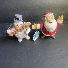 Jim Shore Frosty The Snowman Ornament “Santa” And “Frosty” picture
