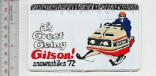 Vintage Snowmobile Gilson 432 Sled 1971 - 72 Gilson Brothers Co ‎Plymouth, WI picture