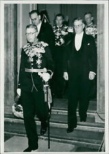 After his first consul as King of Sweden, the K... - Vintage Photograph 2323653 picture