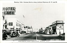 Vtg Banning California Business Section Along Combined Highways 60 70 99 picture