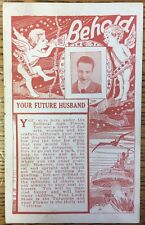 Behold Your Future Husband Antique Postcard, Posted Rogers, Minnesota 1920 picture