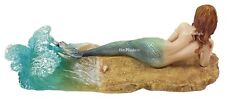 Selina Fenech Waiting - Mermaid Lying on Beach Nautical Statue Figurine picture
