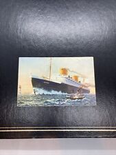Steamer Norddeutscher Lloyd, Bremen, Germany, Vintage Postcard Unposted picture