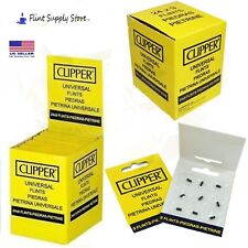 Genuine Clipper Lighter Flints, Black, 1 Box with 24 Packs, 9 Flints per Pack picture