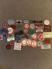 Lot Vintage Coal Mining Stickers Helmet From Grundy Buchanan County Virginia picture