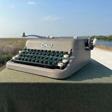 Vintage 1950s Consul Typewriter Made In Czechoslovakia WORKS with NEW RIBBON picture