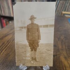Antique RPPC US Army Soldier Portrait Postcard New York picture
