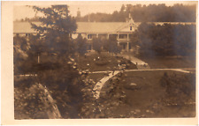 Lake Harbor Hotel Grounds in Muskegon Michigan MI 1900s RPPC Postcard UDB picture