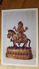 Soviet Postcard Tibetian Bronzes Lhamo 17th century Hermitage picture