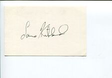 Lane Kirkland AFL-CIO President Labor Leader Union Signed Autograph picture