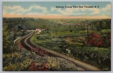 Postcard Sullivan County View near Ferndale New York *C6076 picture