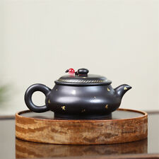 Traditional Purple Clay Teapot Chinese Kung Fu Home Decor Gift picture