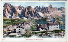 Italy Fiè allo Sciliar Schlernhaus Rifugio Bolzano - Austria published postcard picture